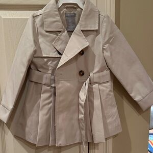 Tahari Beige Kids Raincoat
